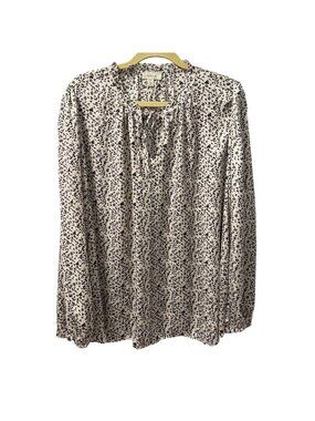 Tamara H. Womens Floral Print Blouse Size 3X women blouse